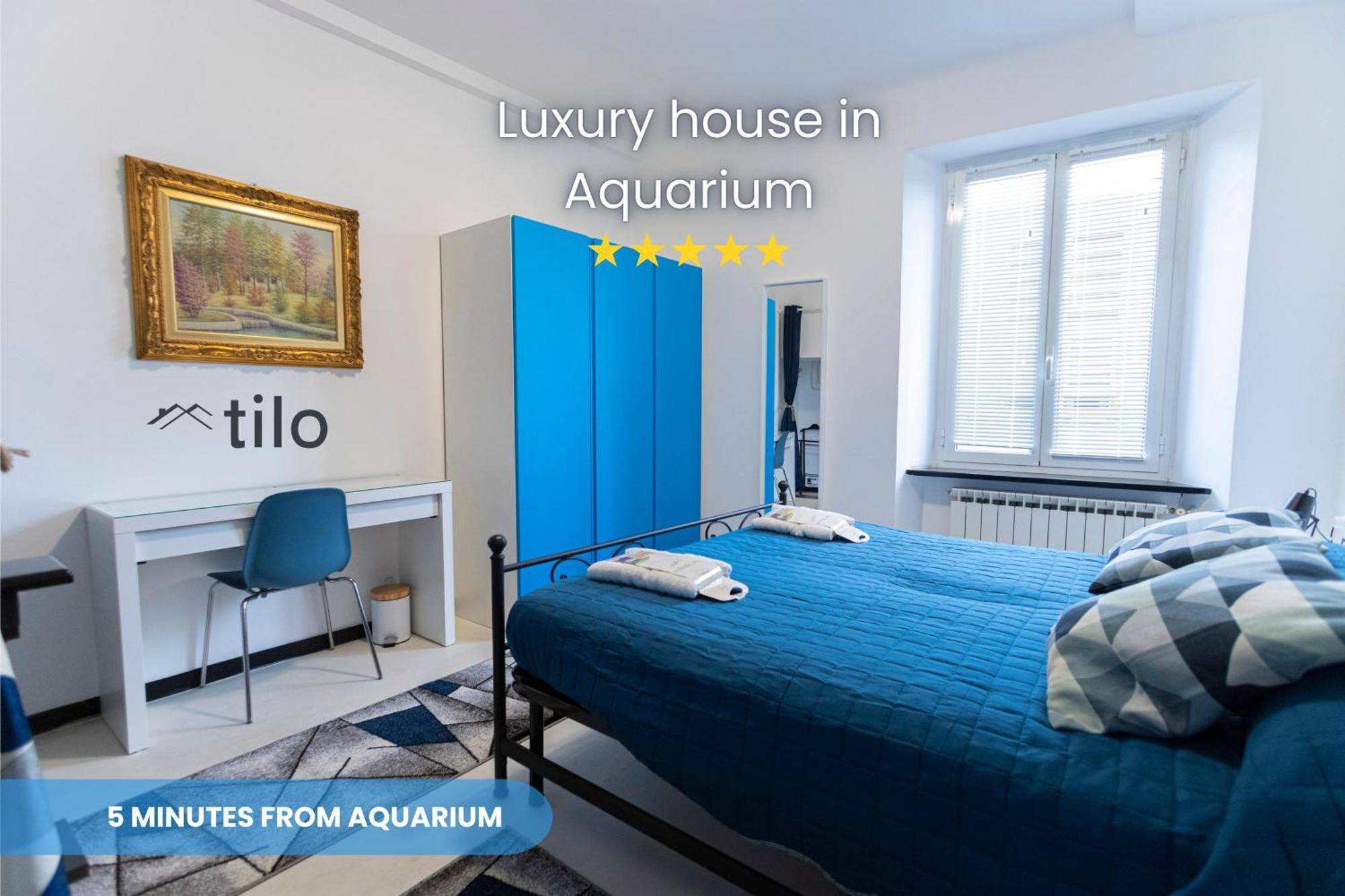 Acquario 1' "Family House" Free Wifi & Netflix By Tilo Apartment'S Генуя Экстерьер фото